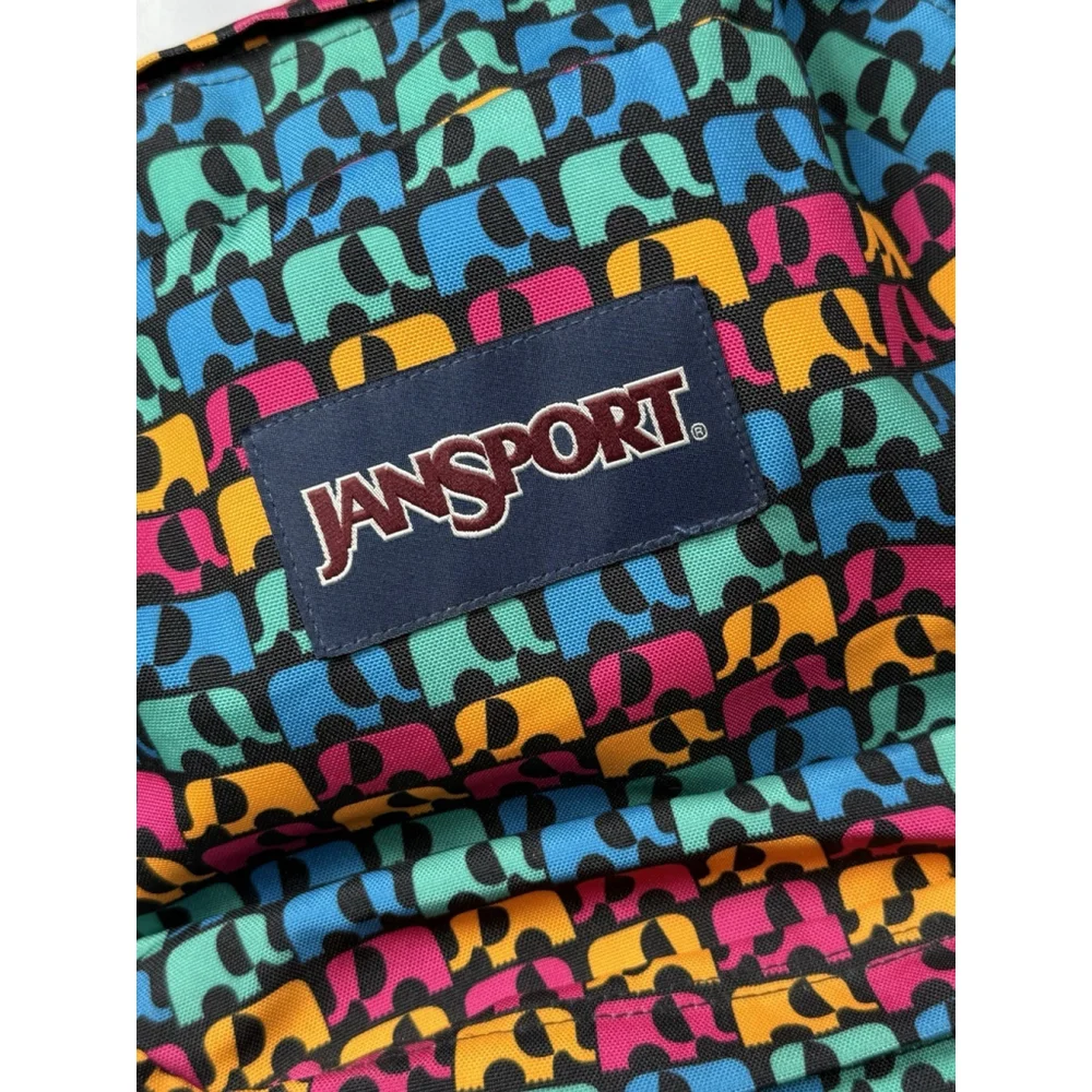 Jansport elephant multicolored